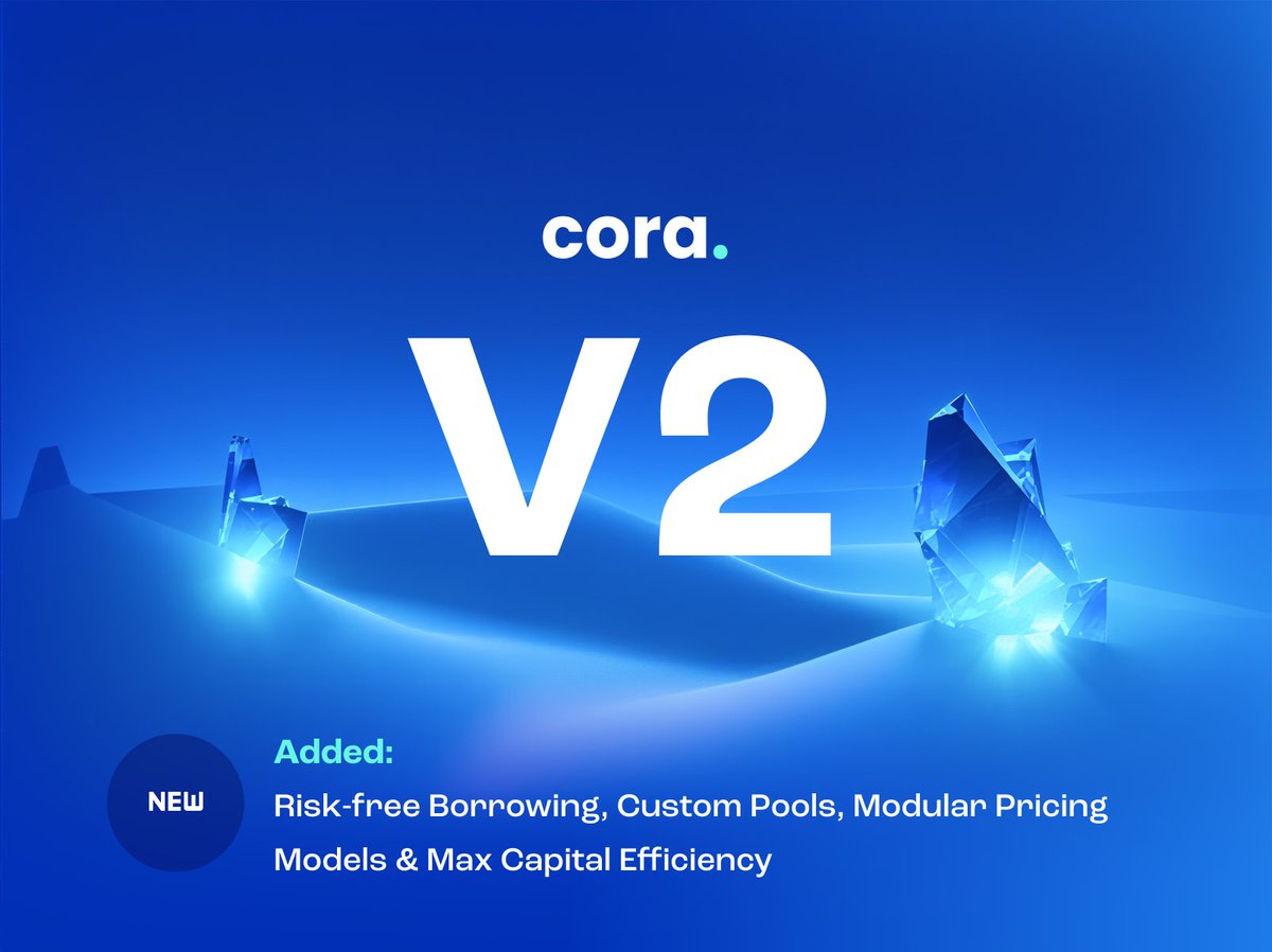 CoraProtocol's tweet image. 🚨TESTNET ALERT 🚨

Welcome to Cora V2 💥

By expanding upon the foundation of V1, Cora V2 integrates a fresh layer that streamlines operations and enhances UX. This strategic move abstracts complexity and empowers users by granting greater control and flexibility.

Read on👇