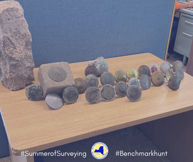 nysapls's tweet image. Do you ever wonder what happens to a benchmark in the event in needs to be removed? 
It gets documented by DOT, cataloged by NGS and then retired. Check out this cool collection!
#BenchmarkHunt #SummerofSurveying
