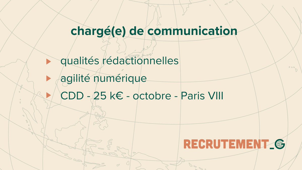 LaGuilde_Action's tweet photo. Curiosité inaltérable, sens du mot et de l’image, impact digital ▸ notre chargé/e de #communication?
📍#recrutement@la-guilde.org av. 8/09
M2 Com, plume, digital - temps plein à La Madeleine
#Emploi #ONG #culture #solidarite #LaGuildeEnAction https://t.co/O4lqRcIUuT