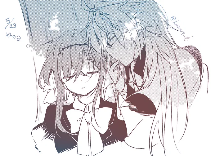 先生もロン毛 