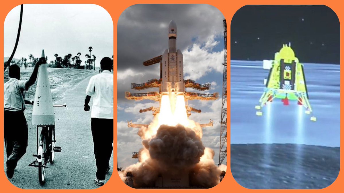"Everything is theoretically impossible until it's done."- Dr. Homi Bhabha, Father of India's atomic energy.
#Chandrayaan_3
#IndiaOnTheMoon #ISRO