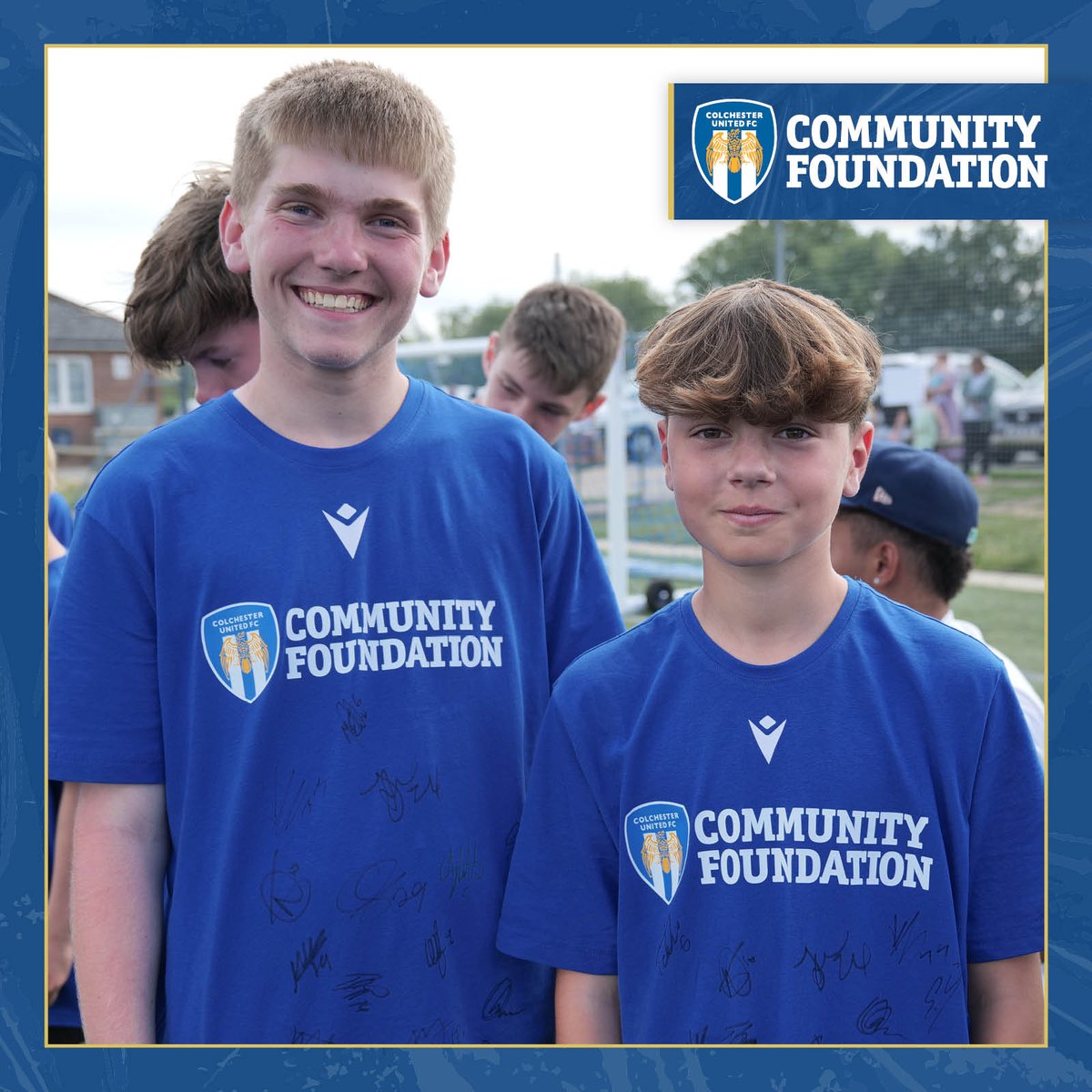 ColU_CF's tweet photo. ✔️ We are running holiday camps next week on 29th and 30th Aug.

BOOK HERE: https://t.co/h73aXlIRCl (Scroll down to select the date and age group)

#SummerSorted #KidsFootball #ColchesterParents #ColU #CUCF https://t.co/zyNrPrgTTr