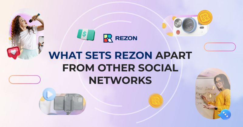 RezonInfo's tweet photo. Earn money through your activities: At Rezon, you will receive RZC tokens for tasks like viewing ads, posting, liking, commenting, reposting, and more. These tokens can be used on the platform or exchanged for other cryptocurrencies on our exchange. https://t.co/Ycx5r1GFmW