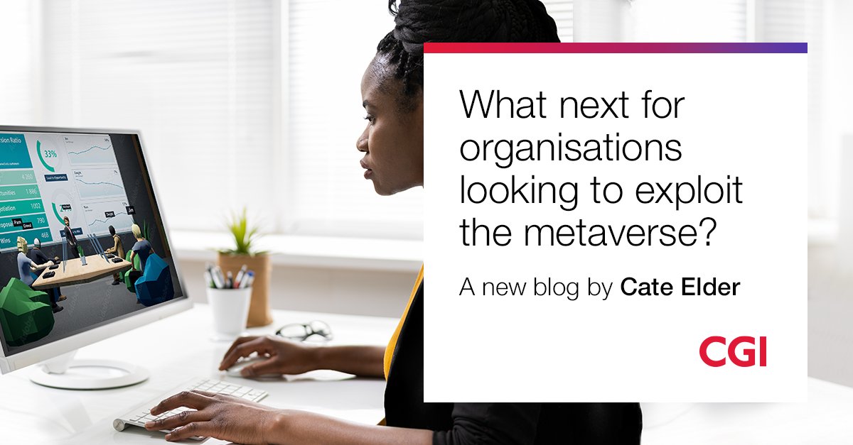 CGI_UKNEWS's tweet image. A new term ‘spatial computing’ has appeared recently.

Our #EmergingTechnologies expert Cate Elder, explores how the goals of the #metaverse and spatial computing sound familiar, and how both can be used in business bit.ly/3ChFMdK #WeAreCGI #CGIMetaverse