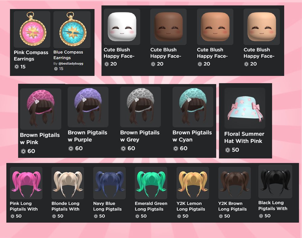 bestladybugg's tweet photo. NEW UGC ITEMS!💗🌷
 -group store link: https://t.co/uzgw24nWRR

-blue compass earrings: https://t.co/Np0L7or9zQ https://t.co/Dy8pTReR2Z