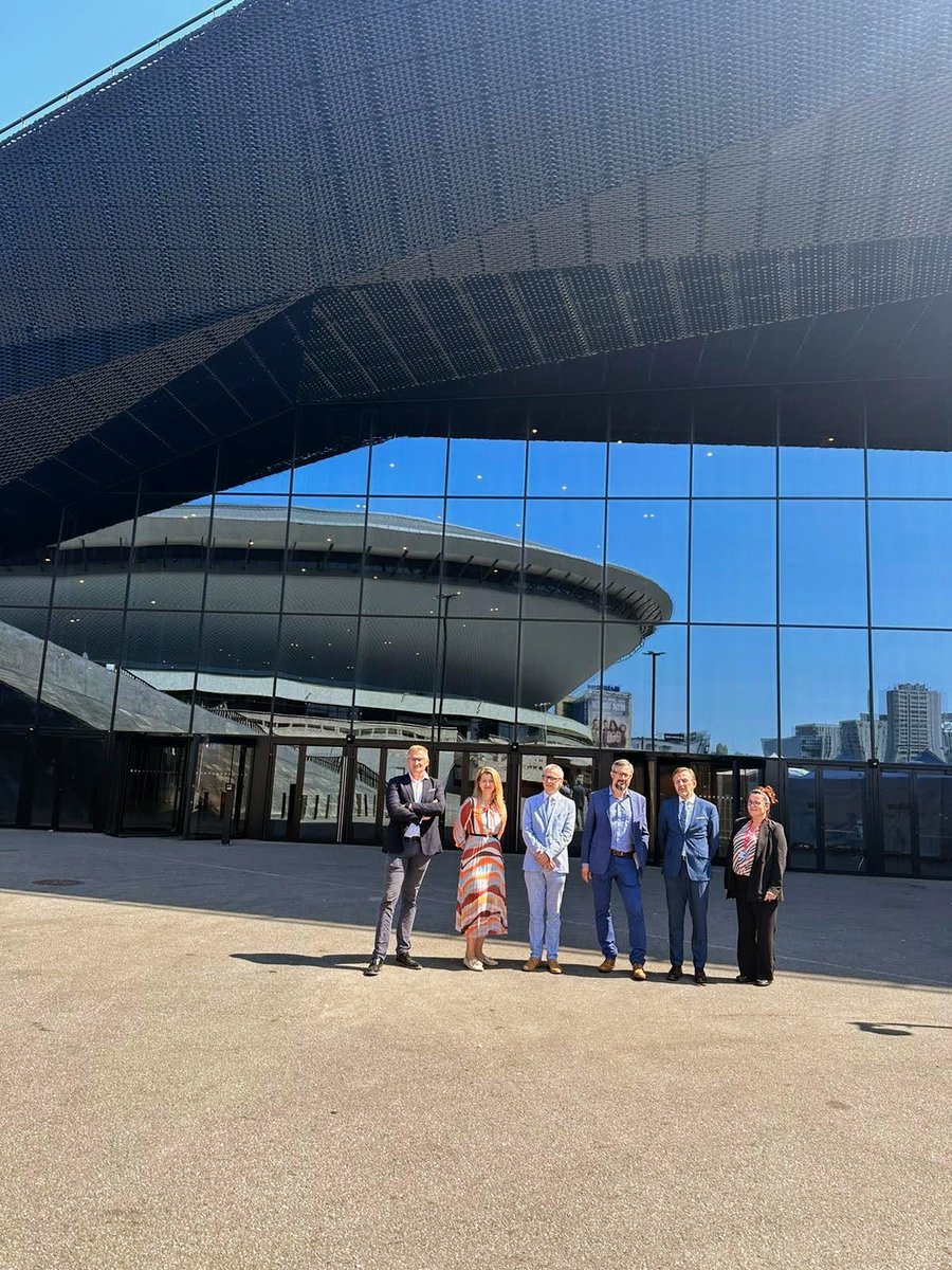 POGP_pl's tweet photo. W ramach przygotowań do organizacji @elgc_news   2⃣0⃣2⃣5⃣ w Polsce 🇵🇱, 22.08 przedstawiciele @LiquidGasEurope i @POGP_pl wizytowali prawdopodobnie najciekawszy obiekt kongresowy w Polsce - #MCK w Katowicach. Dziękujemy #Chemet za organizację - wkrótce decyzja co do lokalizacji! https://t.co/yWqSd7Mru0
