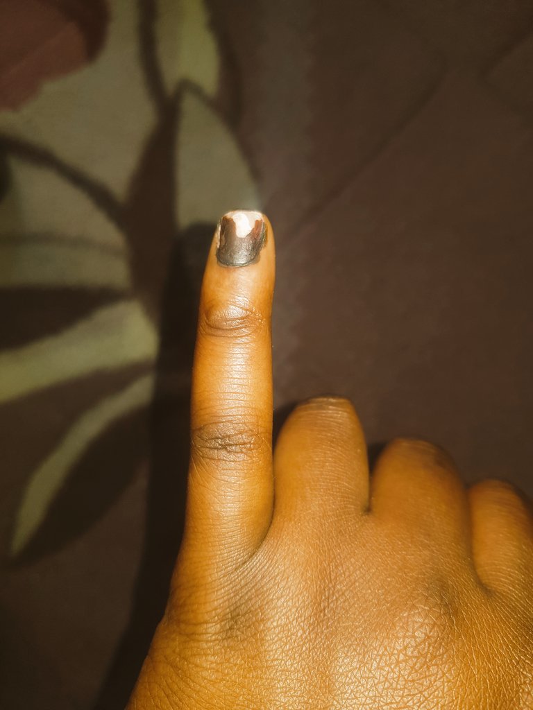 Today I exercised my right to vote #Zimbabwe2023