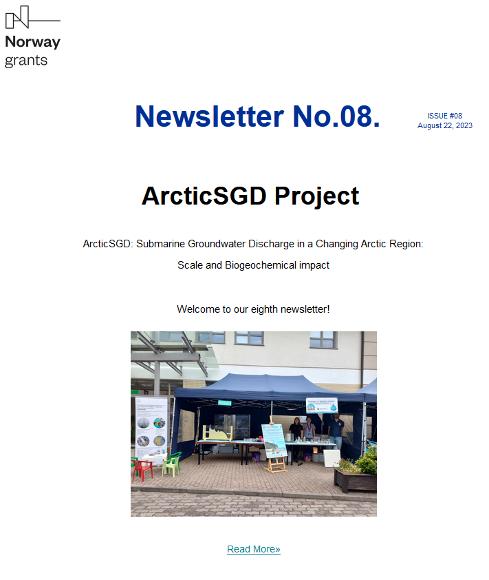 ArcticSgd's tweet photo. We would like to share with you our latest Newsletters!

https://t.co/6dvzQLRwr5

https://t.co/ICbNfUQPo4

#EEANorwayGrants #ncn #sgd #ArcticSGD #IOPAN #arctic #submarinegroundwaterdischarge #todaywehave @NGUgeology @Norduniversitet https://t.co/3n0zk1mnzZ
