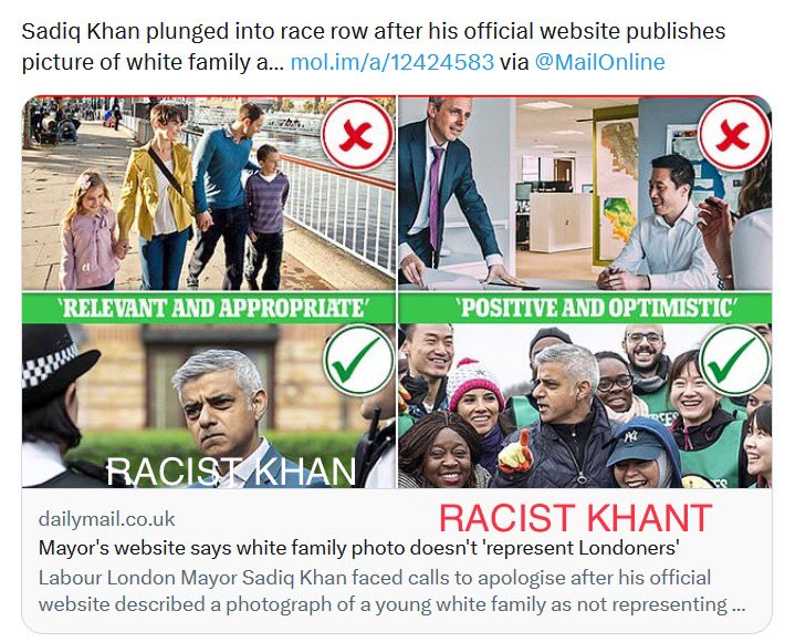Rickyp1969666's tweet photo. @MayorofLondon @MayorofLondon KHAN is OFFICIALLY the most HATED RACIST in #London #uk
Khan gave FALSE & DISHONEST Statements on #ULEZ to @LondonAssembly #Londona
@UKLabour SACK This FAKE MUSLIM! He ABUSED & WASTE £MILLIONS by RAISING living costs & Giving FREEBIES for his Family & Friends https://t.co/dmi8O0Jql2