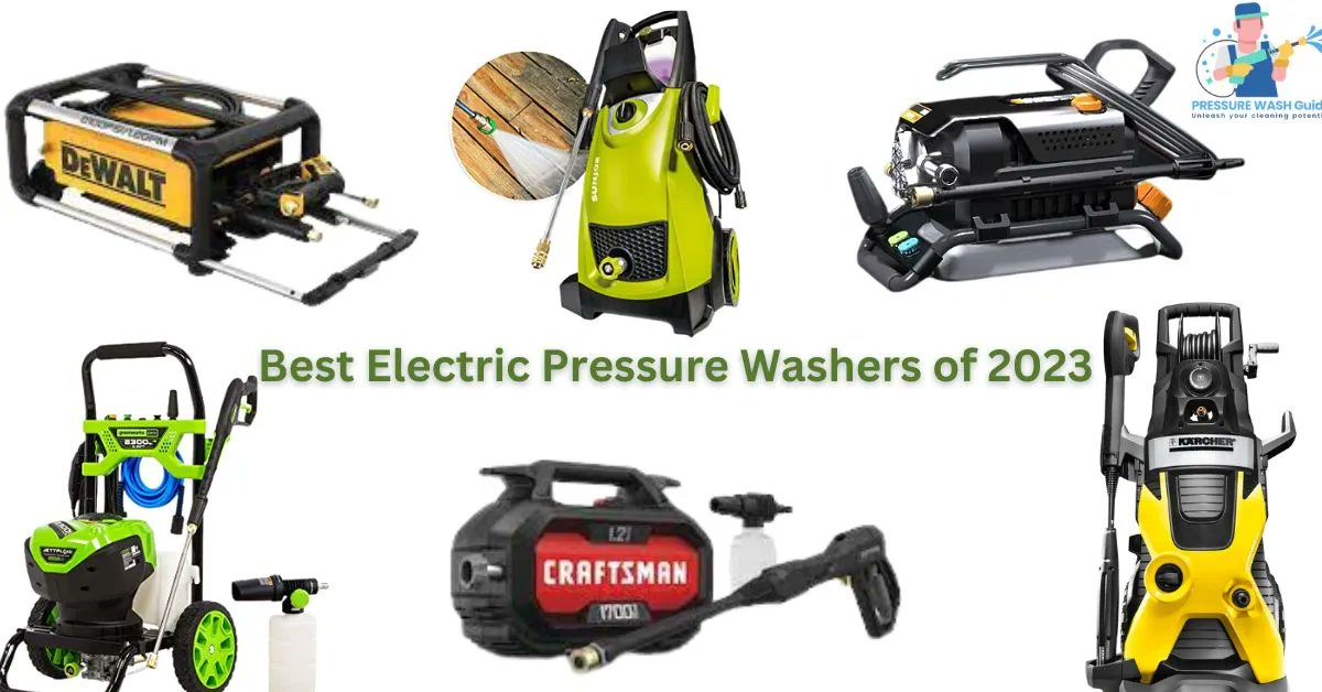 GuideWash's tweet image. The 6 Best Electric Pressure Washers of 2023: Tested and Reviewed pressurewashguide.com/electric-power…