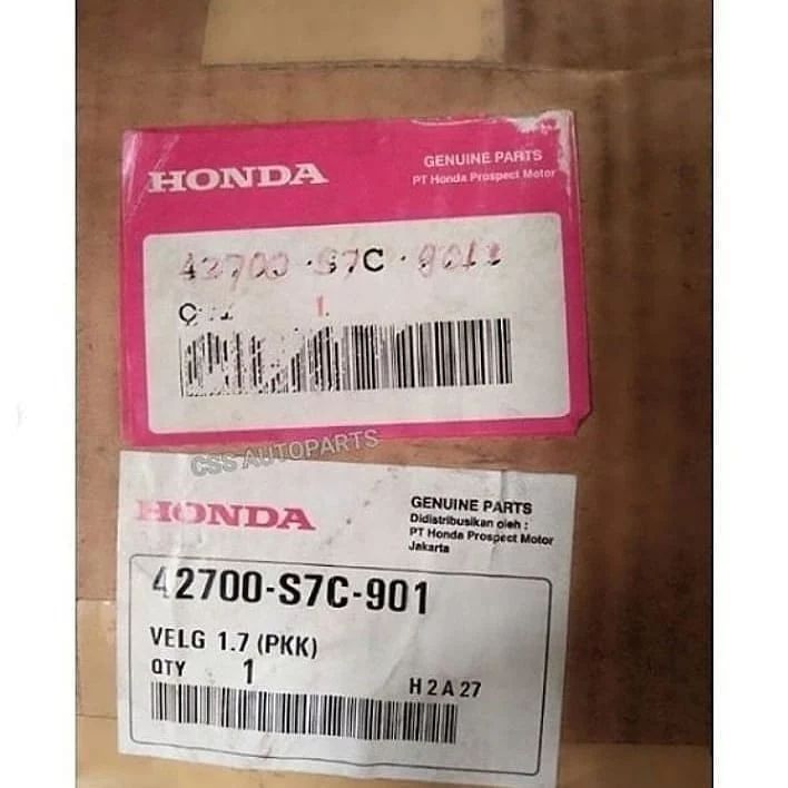 cssautoparts's tweet photo. DISK WHEEL MT 1.7 PKK
Honda STREAM 02-05
DARI P.LIST 1̶.̶7̶3̶2̶.̶5̶0̶0̶ DISC JADI 300,000
We're also available on..
Wa : 089621300166
IG : cssautoparts
FB : Css Autoparts
TokPed : cssautoparts
Shopee : css_autoparts
#spareparts #spareparthonda #diskwheel #velg #velgstream https://t.co/EQYauIUszk