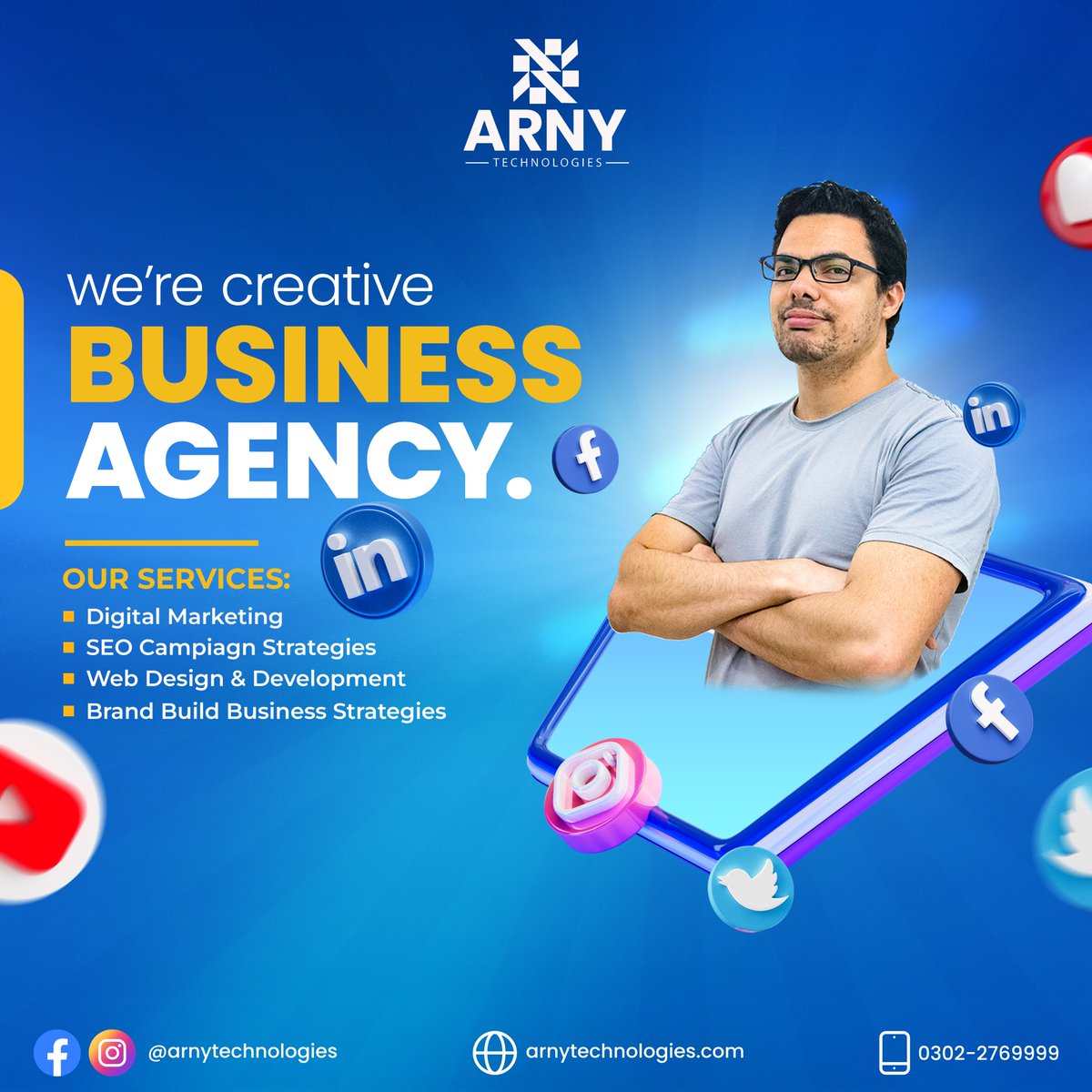 ArnyTechnology's tweet photo. Unlocking the Power of Connection: Join us on a journey of meaningful interactions and endless possibilities. 🌐✨

Contact Us at: +92 302 2769999  |  +971 50 334 8299
Web: https://t.co/hjMKUObTXh
;
#digitalmarketing #digitalmarketing2023 #digitalmarketingtips https://t.co/JNLGIhzuCp