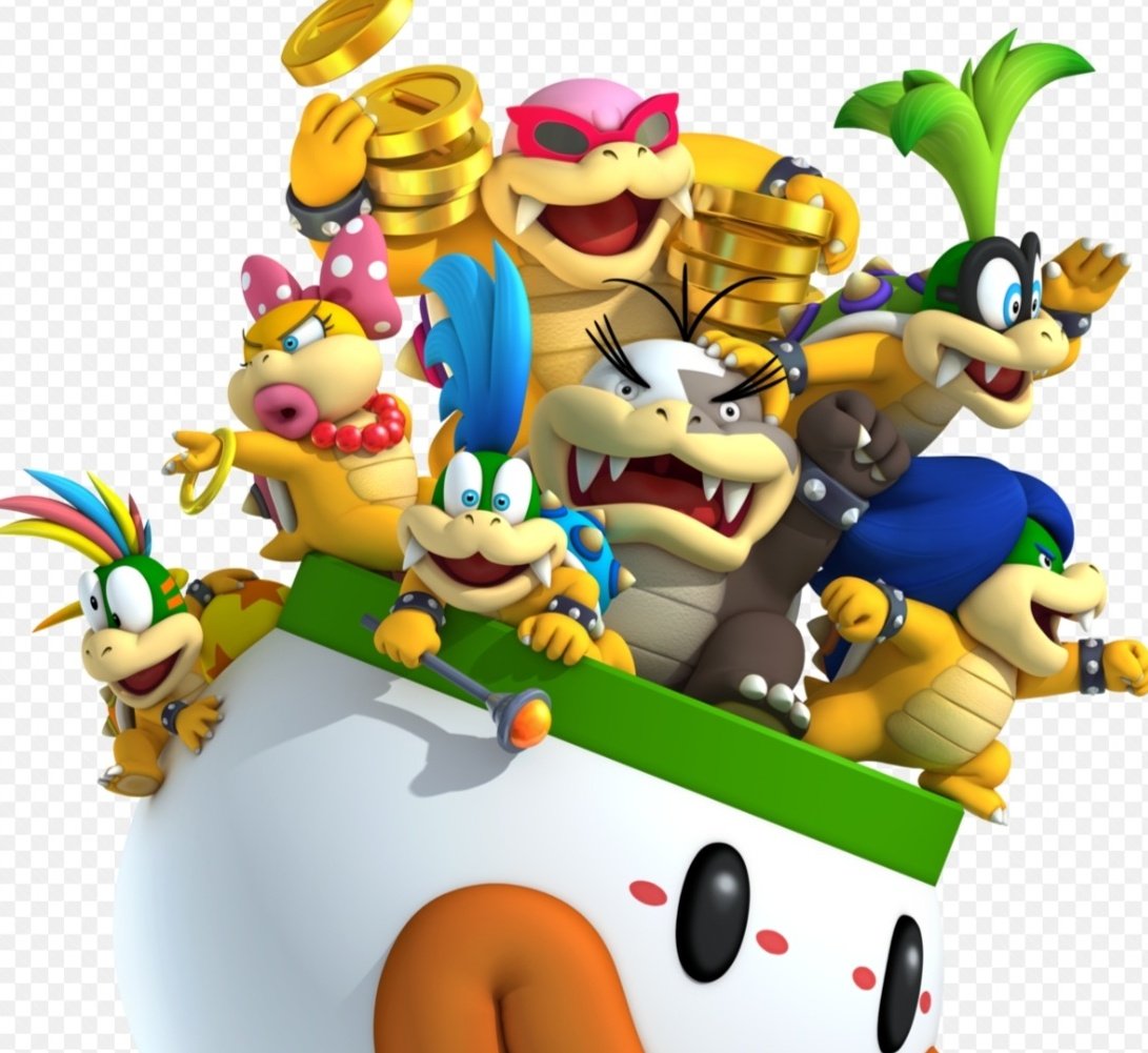 PicklePickles03's tweet photo. Ok is anyone ready for the "old" names of these guys? ....Alright. Here I go.

- Bully (Roy)
- Big Mouth (Morton)
- Kooky (Ludwig)
- Cheatsy (Larry)
- Kootie Pie (Wendy)
- Hip and Hop (Lemmy and Iggy)

Iggy has green hair cuz Roy JUST RIPPED HIS RAINBOW ONE- https://t.co/T0It2RykY2