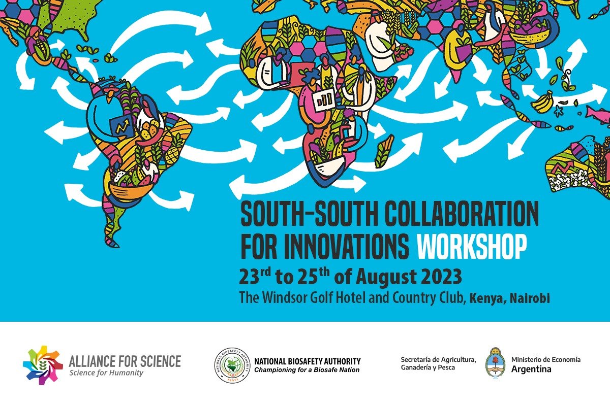 ScienceAlly's tweet image. The workshop will take Argentina’s approach to gene editing as a case study and will discuss how governments can take decisions to foster local scientists to develop new ideas for addressing food security as well as the biodiversity and climate crisis. #SouthSouth #LMOs