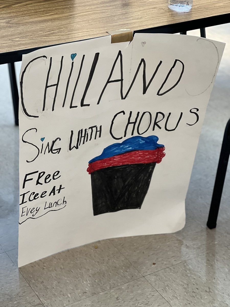billups_LA's tweet photo. Itโs Chorus week and our scholars engaged in an act of service by serving their peers a cool treat on such a hot day! #Letsmoveforwardtogether @BearCreekMS @DrTamaraCandis @Franchesca_Warr https://t.co/v0IvyuNn92