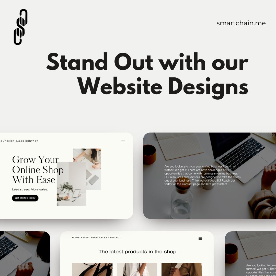 Are you ready to stand out online?

Our amazing website designs can help you to elevate your brand.

Please contact us right away! 💻

#WebsiteDesign #DigitalPresence #StandOutOnline