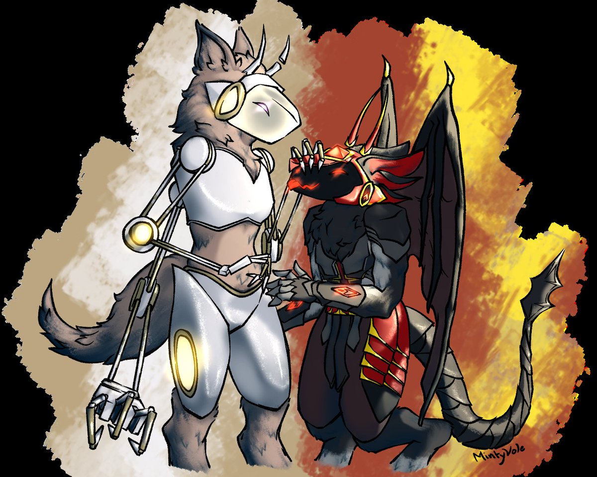 SimLutherProot's tweet image. Givin some headpats to @SpartanAmongUs 
This fancy piece was made by @MintyVole 

#protogen #LutherProtogen (someone needs to inform me if I&apos;m doing this wrong XD)