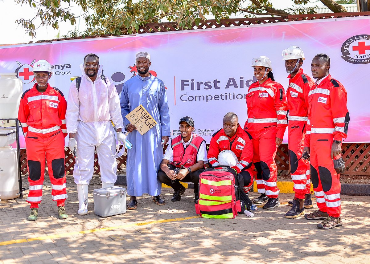 Krcs_NRbBranch's tweet photo. It's that time of year again, when volunteers, Staff and institutions from around the nation unite to compete in this year's #FirstAidCompetition, displaying their abilities to save lives. The event will be held on 8th September 2023
@omwambaKE @EMS_Kenya https://t.co/4Veonn0xQZ