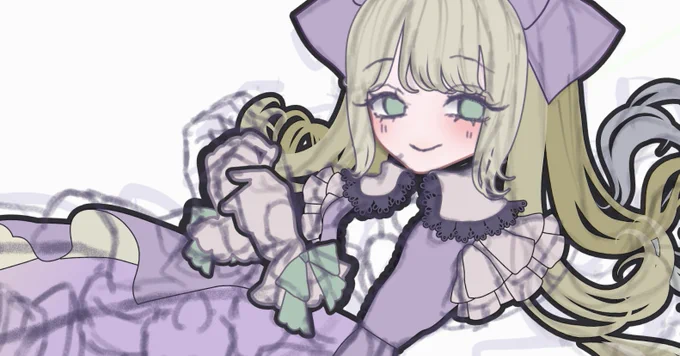 今夜も描いてます〜今夜8時に進捗アップします〜( ノ'ω')ノ 