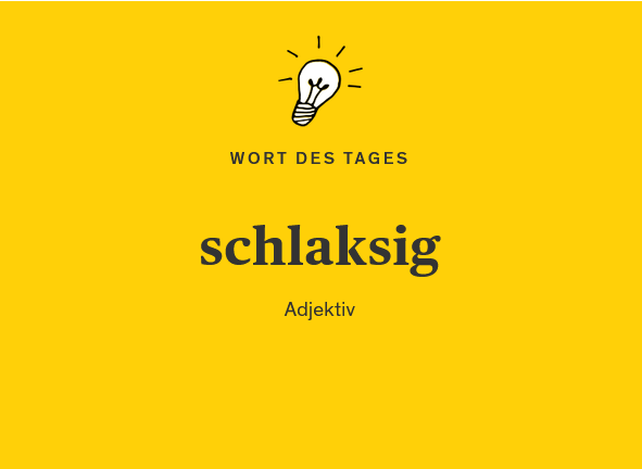 #WortDesTages #schlaksig #Duden
duden.de/rechtschreibun…