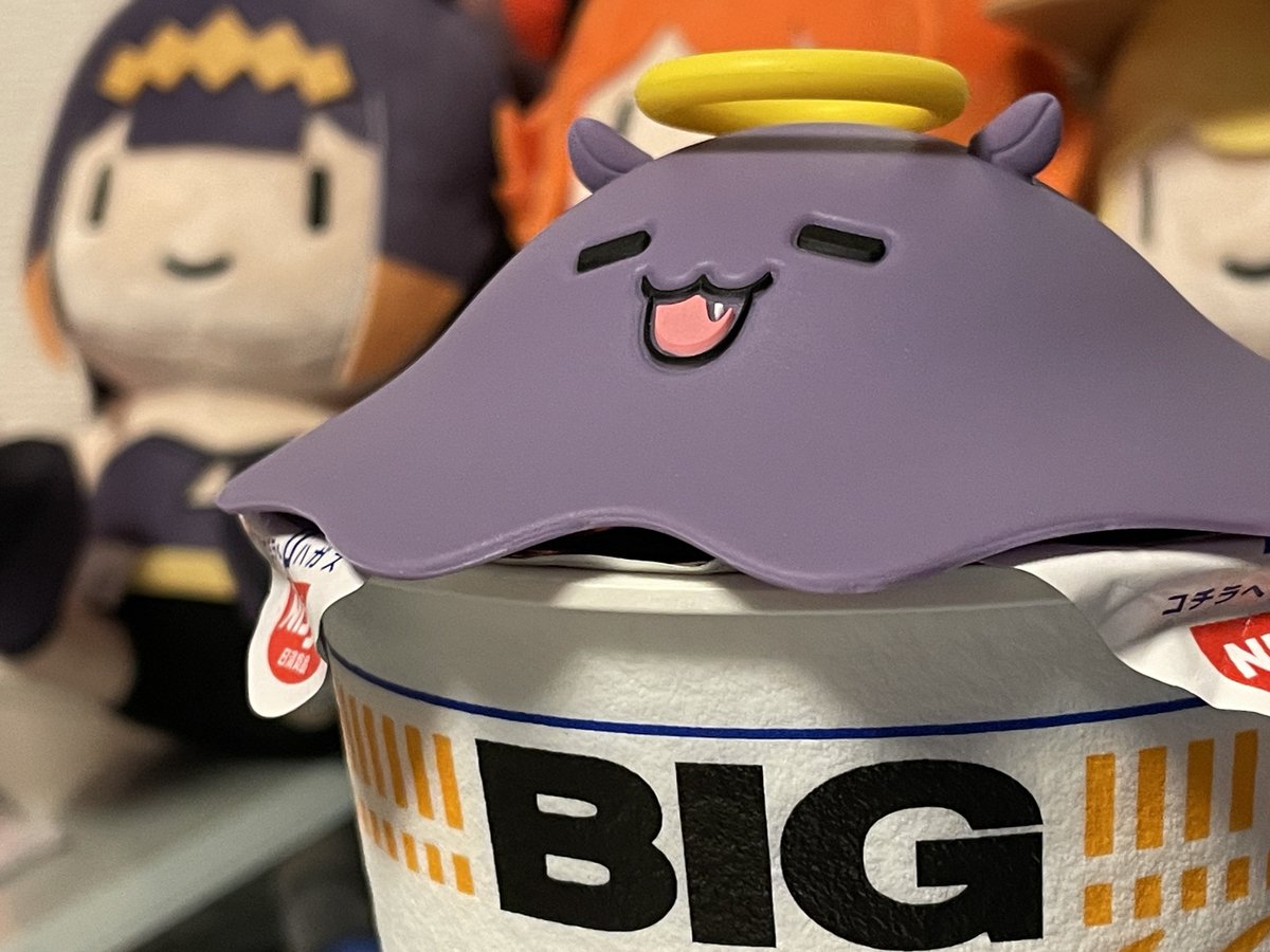 MAXX_2nd's tweet image. Myth3D記念グッズ届いた！実用的なのあるので早速使っちゃう。タコダチヌードルストッパーはBIG対応。
#HololiveMyth  #HololiveEnglish