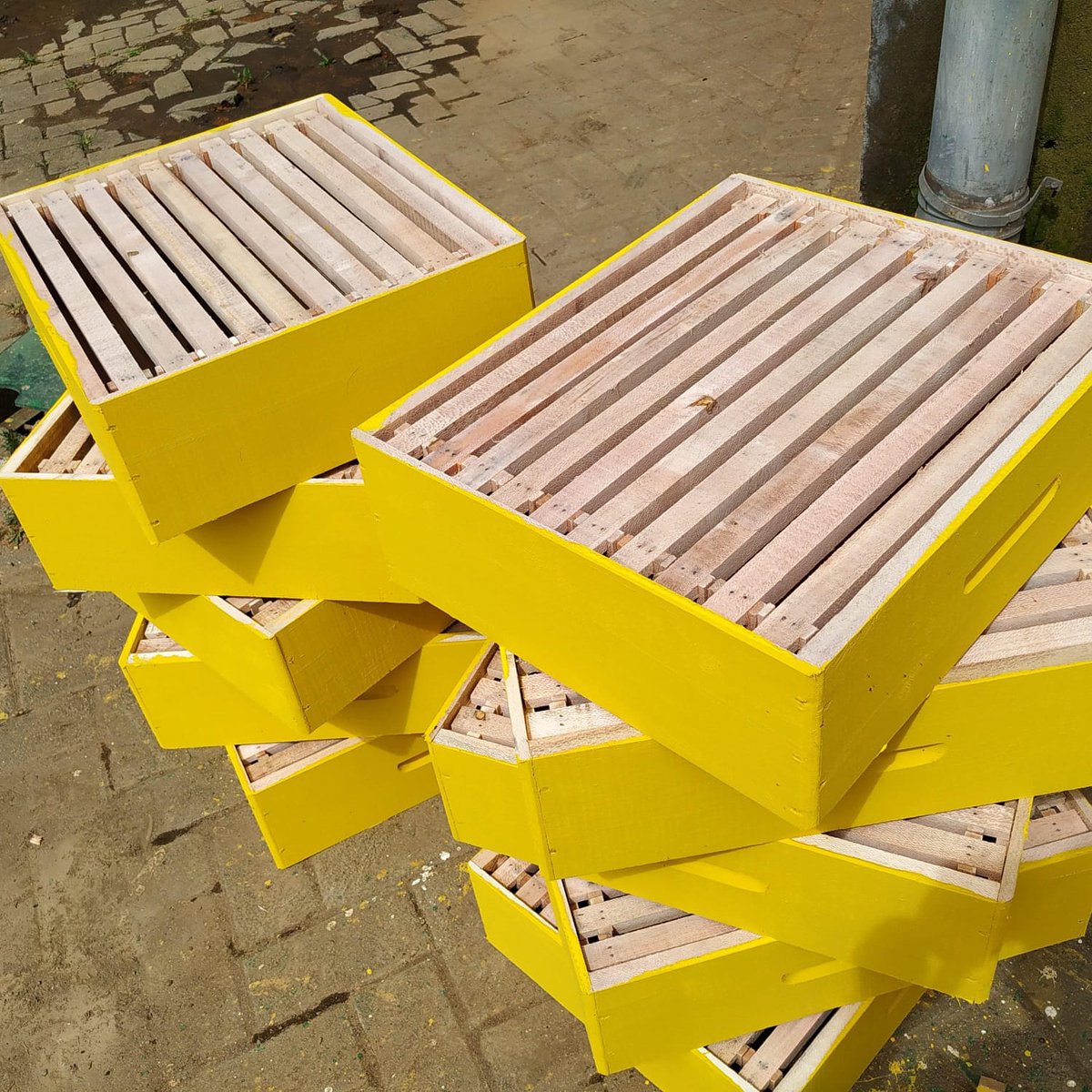 UgandaHive's tweet image. " Get Better #langstroth  Hives : - Tell  +256 759 665 604 | 0776 095 057 🚀 Delivery Countrywide 🏡🍯🌼