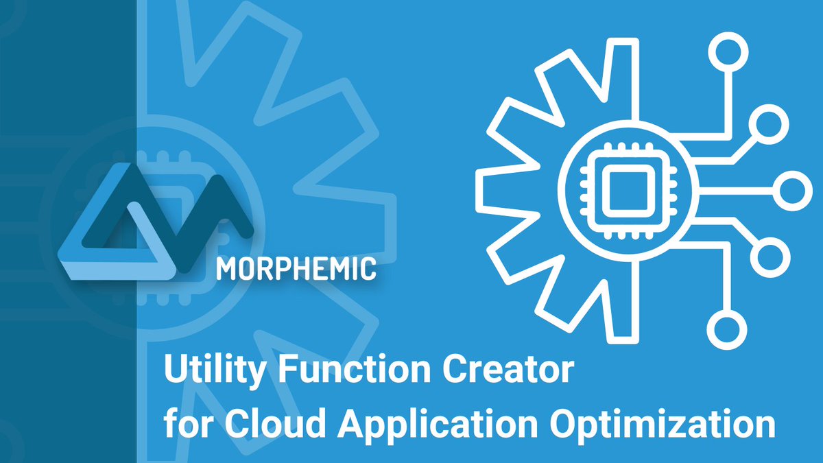 We strongly encourage you to read MORPHEMIC-related publication about #UtilityFunctionCreator, a software component that can create the utility function for #Cloud application optimization ⬇ link.springer.com/chapter/10.100…