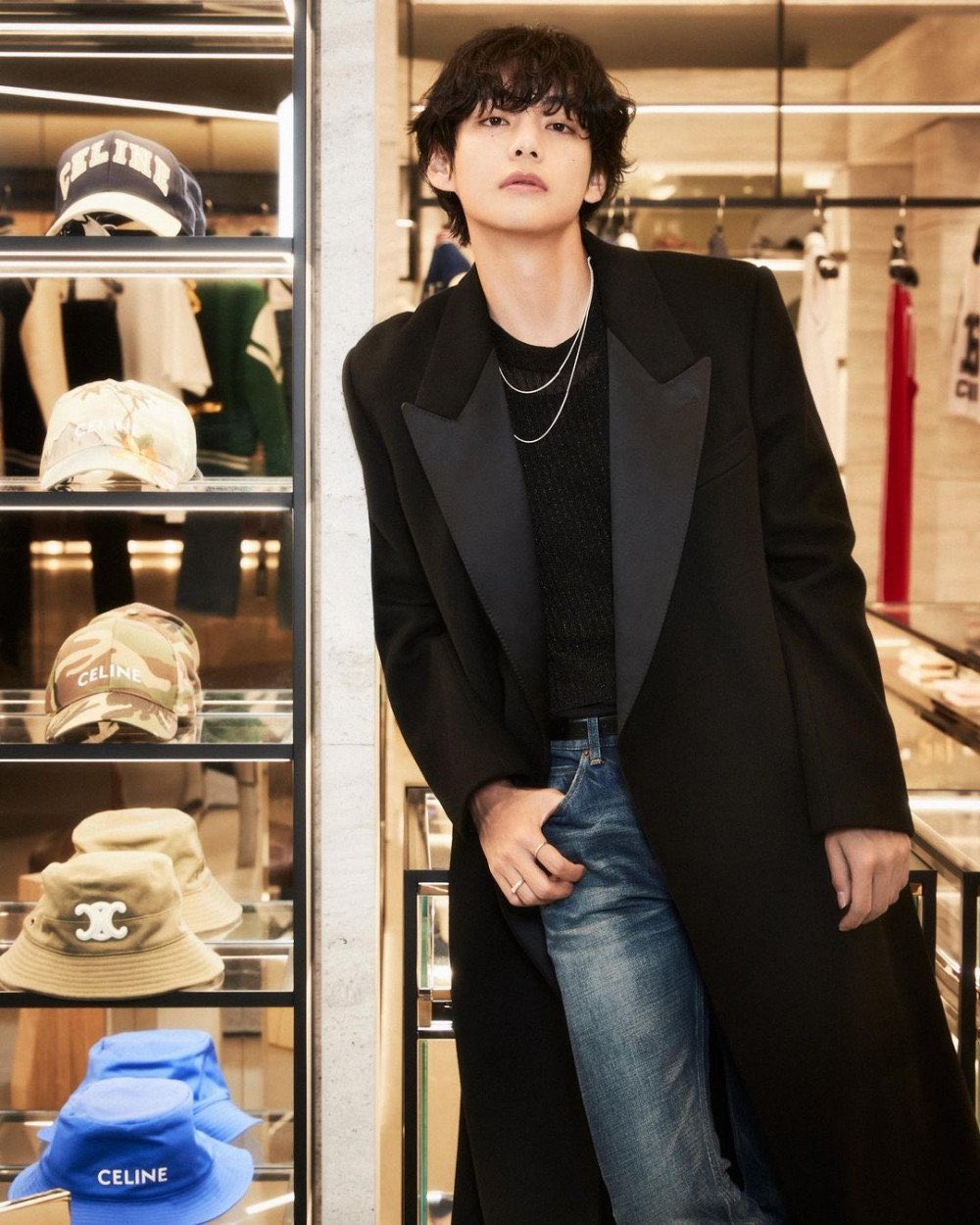 95z ia on X: one thing about taehyung… he'll make celine look like the  most chic brand ever  / X