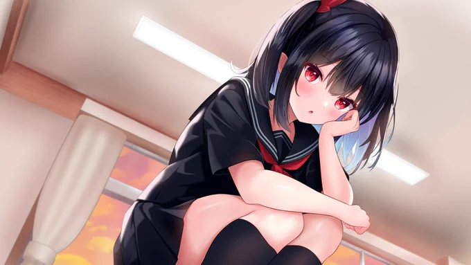 覗き込むのは七不思議の少女 