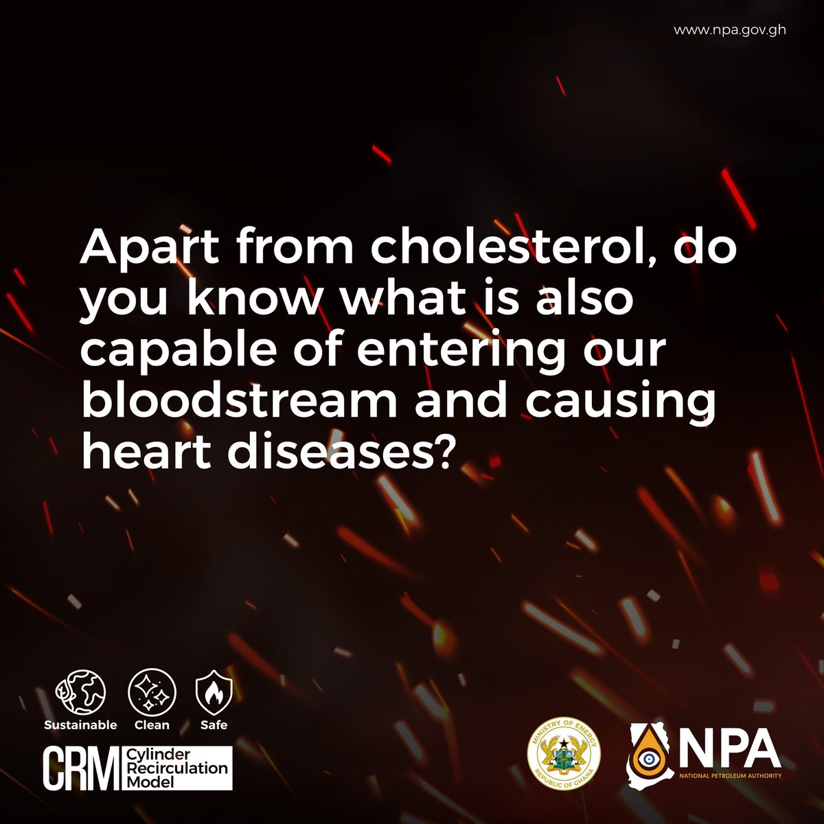 MustaphaHamid's tweet photo. What else might be impacting your heart health?
#cylinderrecirculationmodule #CRM #respiratory #health #safety #NPA #MOE #cleanenergy #safenergy https://t.co/QZRro8YVjq