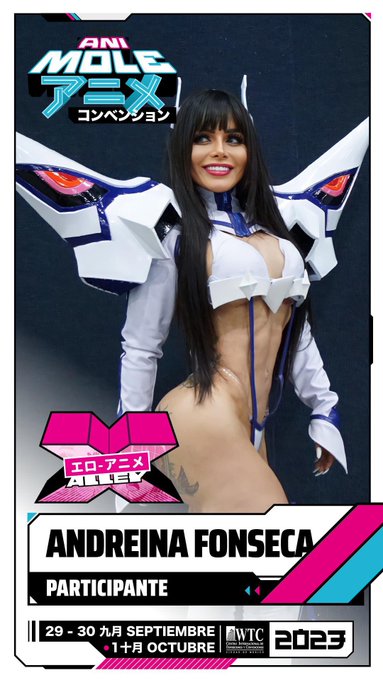 Los Espero este 29 - 30 de septiembre y 1 de octubre en el WTC de la Ciudad de M&eacute;xico &hellip;. debes ser mayor<a href="/tag/andreina_fon"class="tags"><span>#andreina_fon</span></a><a href="/tag/andreinafonseca"class="tags"><span>#andreinafonseca</span></a>