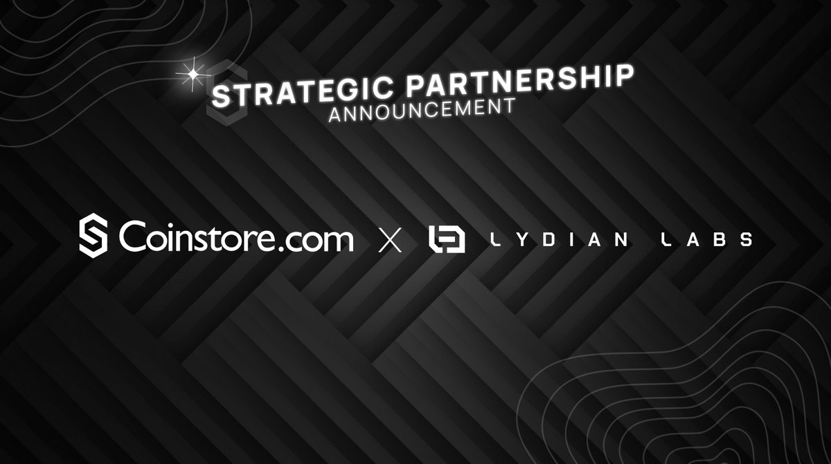 CoinstoreExc's tweet photo. 🔥Exciting news!🔥

@LydianLabsLLC and Coinstore have partnered up to bring you a seamless and secure cryptocurrency trading experience.

Stay tuned for more updates! ❤️

#Coinstore #LydianLabs #Partnership https://t.co/Pg9JQg1KV7