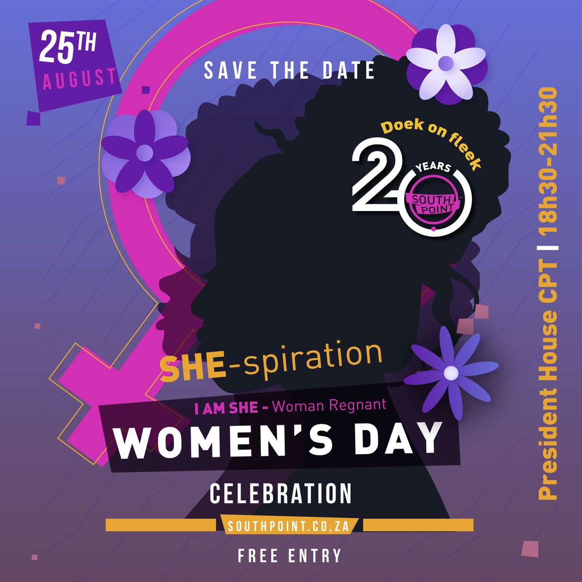 spx_cpt's tweet image. Set your reminders because Shespiration is only 2 days away. How exciting is that!🥳💃 Ladies put your heels on because this is a night to remember.🥰 #IAmShe #Shespiration2023 #WomensMonth #SP20Years