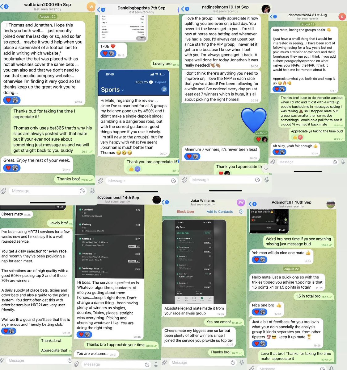 Jonathan_HRT21's tweet image. Just a few of the honest reviews on my service ⬇️

I asked members last night to give me a honest review and to add something I need to improve on 🤝