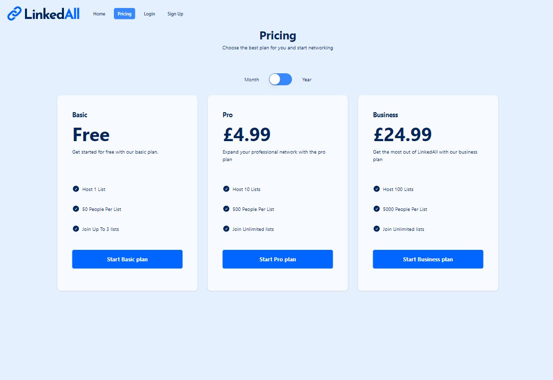 linkedallonline's tweet photo. Revamped our pricing page using Tailwind CSS, Heroicons, and HeadlessUI! 🚀🎨 #WebDesign #TailwindCSS #Heroicons #HeadlessUI https://t.co/4JCLa7lG96