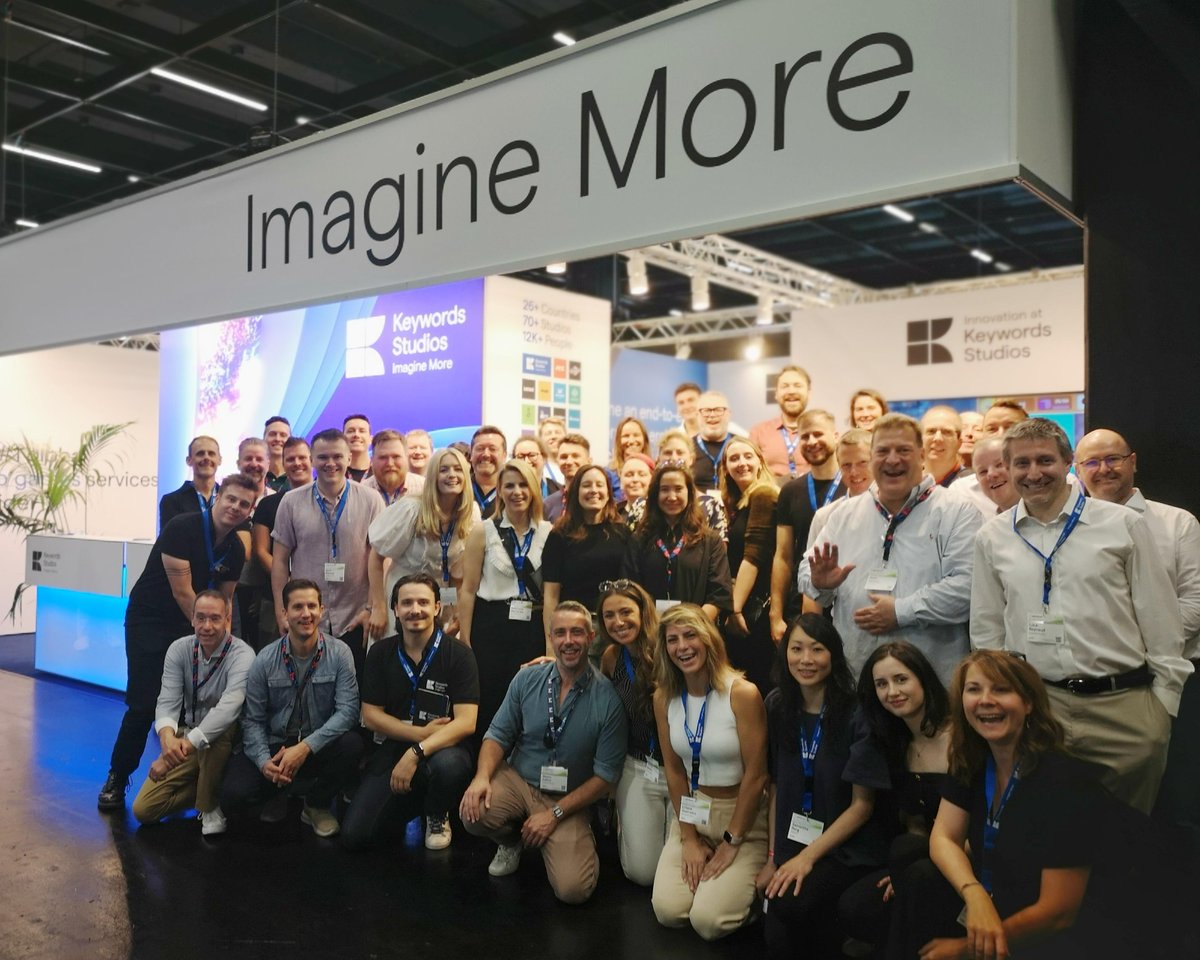 KeywordsStudios's tweet photo. Our #Gamescom booth is open and our team on the ground is around to talk about all things external game development as well as career paths at Keywords. Come find us in Hall 2.1 | Stand C012.
Let's #ImagineMore together!
#GameTesting #Localisation #PlayerEngagement https://t.co/GIPaNHXqy6