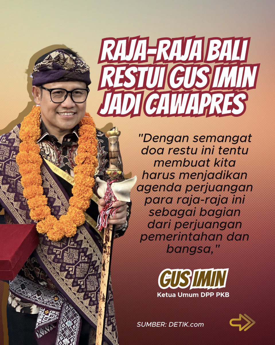 voiceofpkb's tweet photo. Pemimpin amanah dan komunikatif seperti @cakiminow sangat dekat dengan masyarakat desa, masyarakat adat, ini terbukti dari restu para raja-raja Bali untuk Gus Imin maju di Pilpres🇮🇩💚

@dpp_pkb 
#gusiminpkbsatu #mandatdesaadat https://t.co/cJZCDlY5iq