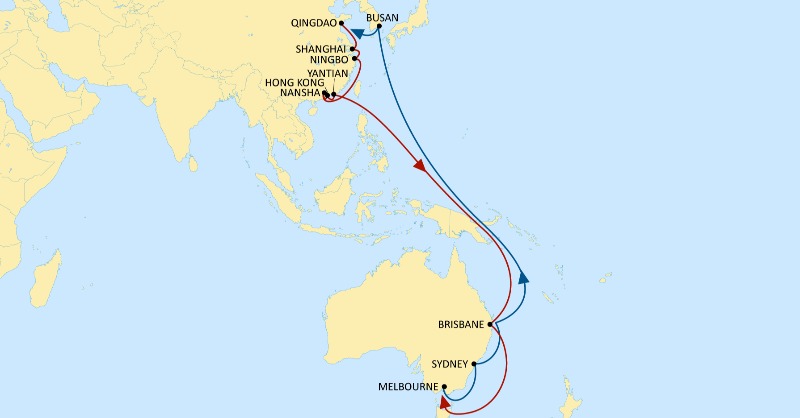 MSCCargo's tweet photo. We are pleased to announce that we're entering into a partnership with @zimshipping under a vessel sharing agreement on the Panda service 🤝 🐼 

The enhanced Panda service, providing premium direct services between Asia and Australia, will start in October 2023.