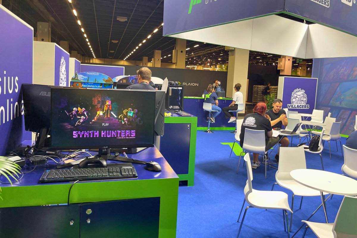 We are thrilled to welcome you on this very first day at <a href="/gamescom/">gamescom</a> with <a href="/plugindigital/">Plug In Digital</a> 🤩

✨ Exclusive Game Demos
✨ Meet the Team
✨ Networking Opportunities: bit.ly/3KdnH52

🗓️ August 23-25
📍 Hall 4.2 Stand A-043/B-042

#gamescom2023 #CelsiusOnline