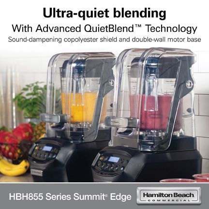 FEM_UK's tweet image. The NEW Summit® Edge High-Performance Blender

Blend your toughest recipes yet with more power, less noise and higher performance in a more compact footprint.

Learn more here:- buff.ly/441oFcr

#blender #highperformanceblender #drinksblender #hamiltonbeachcommercial