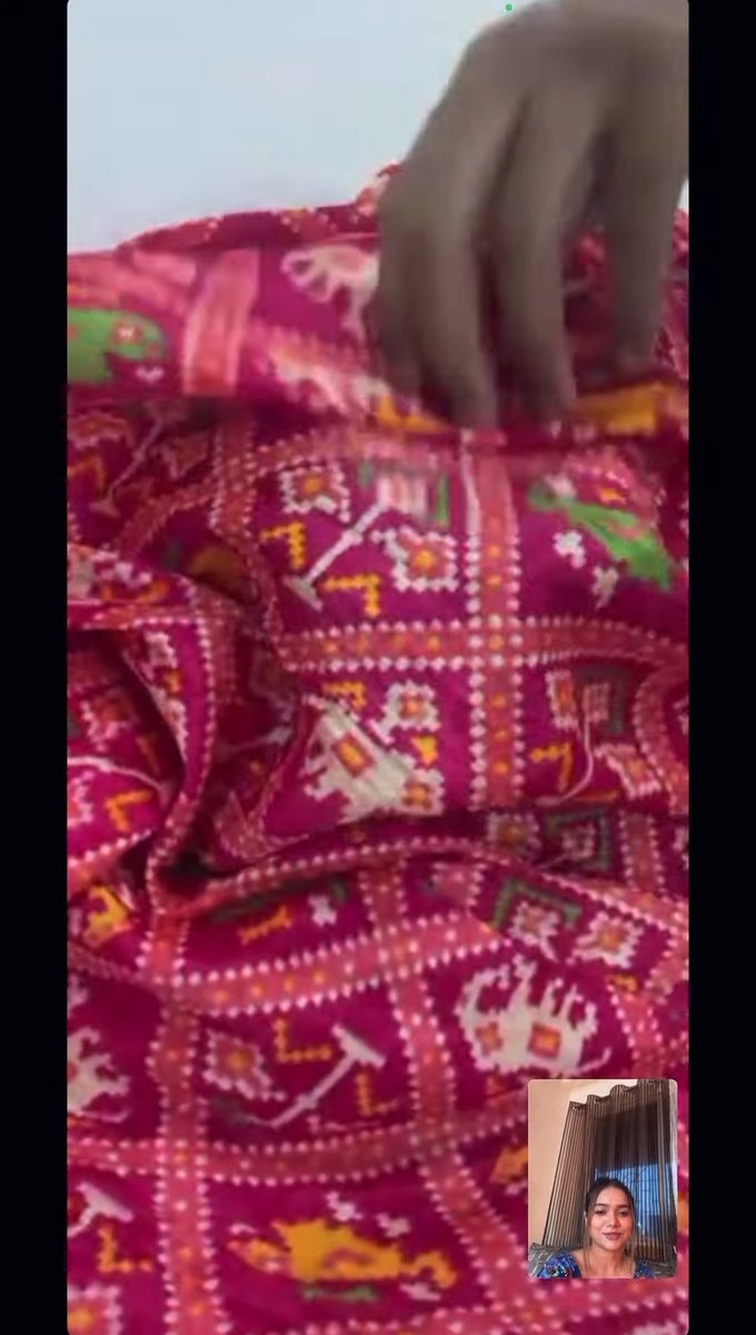 Pema_pov's tweet photo. Man oh man.. I melted here😭❤

He took her dupatta home &amp; was just chilling with it all over his face randomly... &amp; he kept asking her to come to delhi.. He's missing his girl so damn much <3
🥺🫶🩷

#Abhisha https://t.co/idUfd9J17z