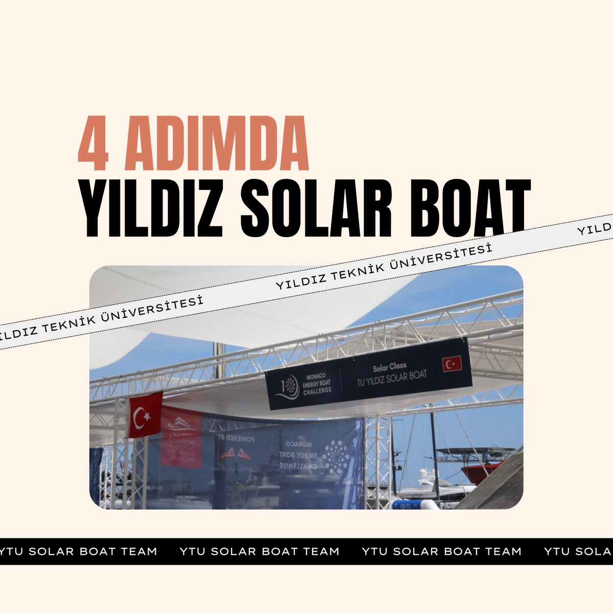 solarboatytu's tweet photo. 4 adımda Yıldız Solar Boat. https://t.co/Hp6Q9aVNcY