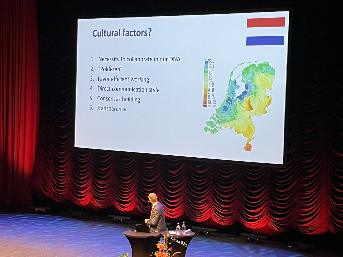 OlofssonBagge's tweet photo. @MarcBesselink talks at @kirurgveckan explaining why the Dutch are so successful in surgical research! Very impressive!! Is it in the DNA? 75% of the population below the sea level … make collaboration a necessity https://t.co/8Pg9s5sze9