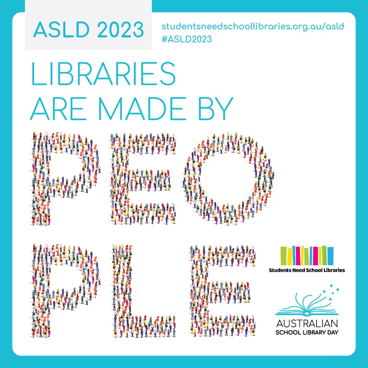 Joining in on all the #ASLD2023 fun to say that school libraries are important and they always will be!

#StudentsNeedSchoolLibraries 📚