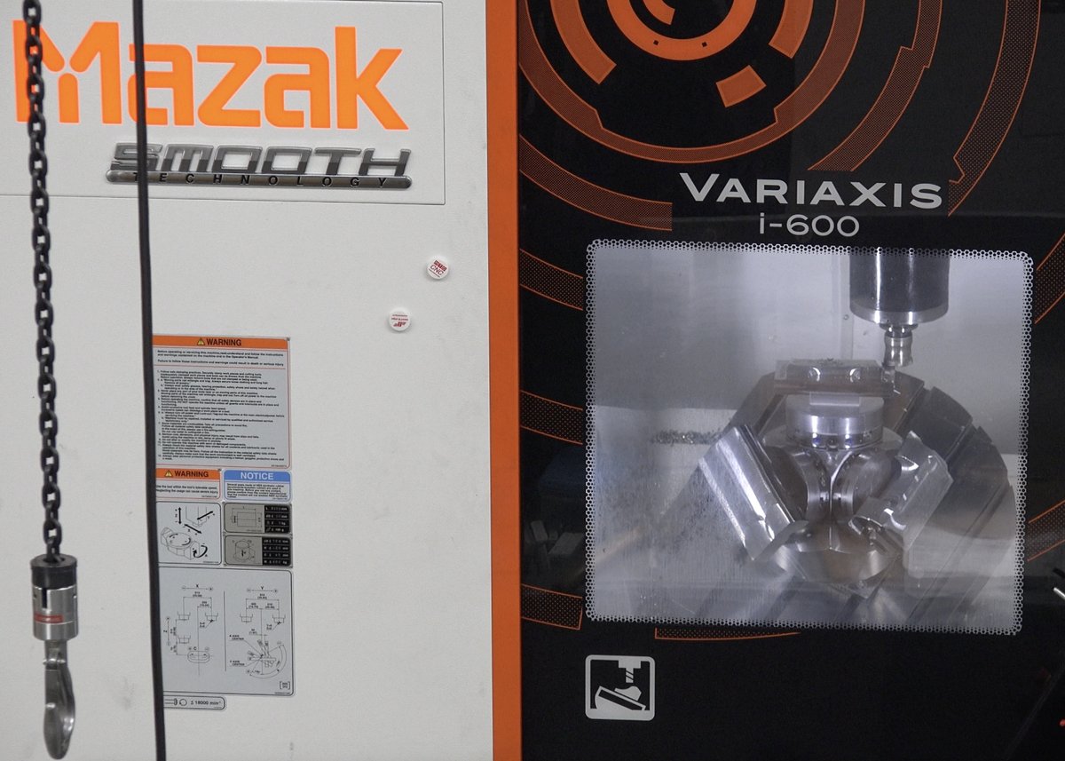 FerrositiUK's tweet photo. Say hello to our VARIAXIS I600 by @MazakEurope π
This #5Axis #Milling #Machine is a highly versatile, simultaneous centre that #manufactures multiple & #ComplexComponents, whilst improving #LeadTimes & #Accuracy!
It helps us provide #HighQuality & #CostEffective #Prices. π https://t.co/iPSZIc9taa