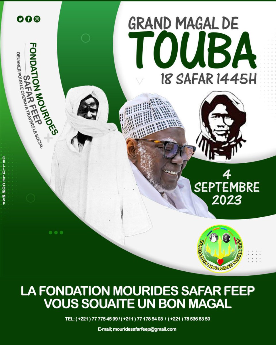 Fondation Mourides Safar Feep tweet media