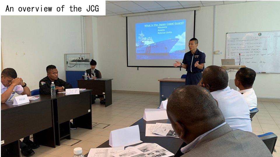 JCG_koho's tweet photo. 7-18 August, #JCG dispatched an associate professor of the Japan Coast Guard Academy (#JCGA) and its officer of the Search and Rescue Division to the #MMEA's maritime search and rescue training program.
#FOIP
Click here
https://t.co/09ztEPvY6T https://t.co/gqjqTVPd7h