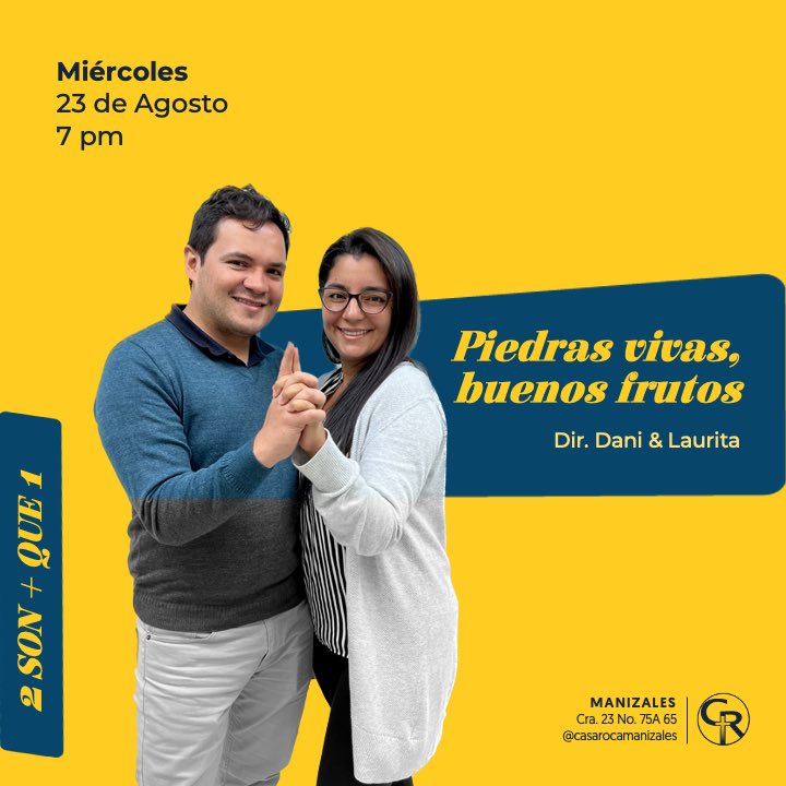 CasaRocaMzl's tweet image. La verdadera prueba de cualquier enseñanza es: ¿Fortalece a una persona para sobrellevar las cargas de la vida, y para recorrer el camino del deber? WB.
 
“2 son que 1” |  🌾  “ Piedras vivas, buenos frutos ” 23 Agosto 2023 | Dir. Dani &amp;amp; Laurita
 
#profeta #enseñanza fruto #vida