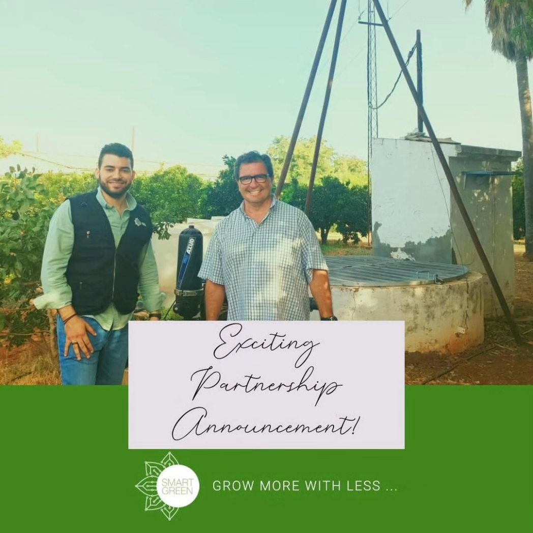 sg_agritech's tweet photo. #SmartGreen thrilled to announce that we have formed a powerful partnership with @BrioAgro, a leading Spanish company that delivers #innovative solutions for #water_management

During the #EMPHASIS project mission, organized by ASCAME &amp; CTA(Technological Corporation of Andalusia) https://t.co/BvAGjDPiYe