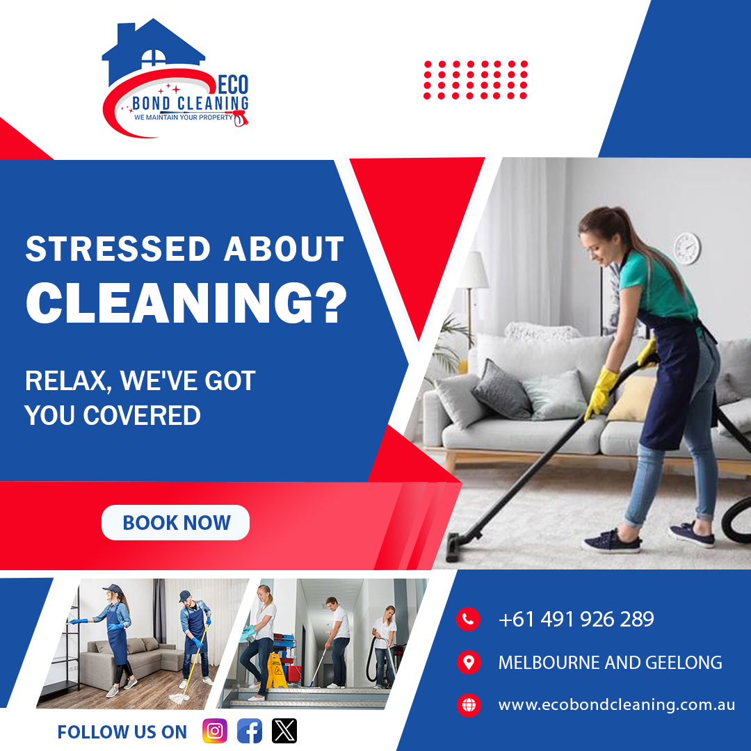 _Eco_cleaning's tweet photo. Relax, take a deep breath, and reclaim your precious time for what truly matters. We've got your cleaning worries covered, so you can focus on life's more important moments.
#EcoBondCleaning #ProfessionalCleaners #BondCleaningServices #MelbourneCleaners #GeelongCleaners #viral https://t.co/F7Rg12M9qV
